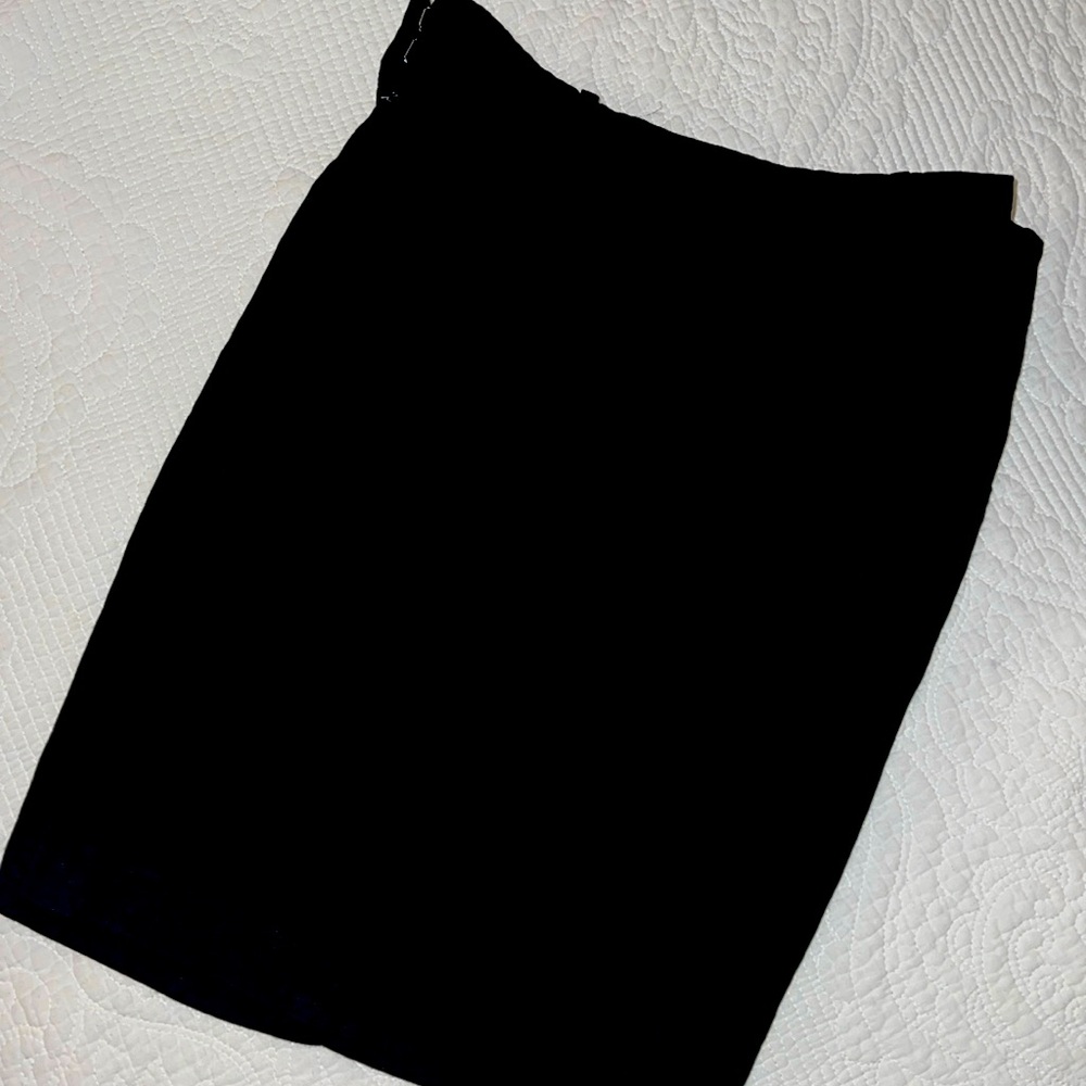 Black linen shorts from Ann Taylor’s, The Loft.